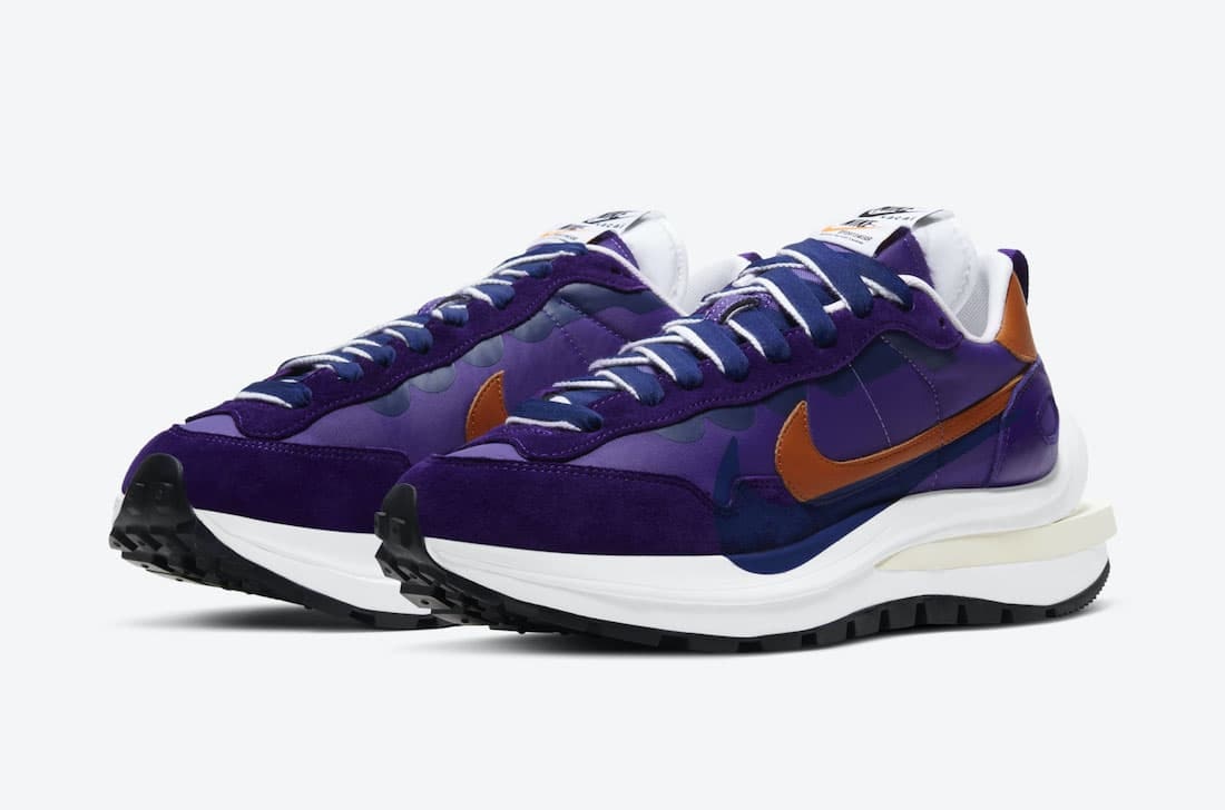 Sacai x Nike VaporWaffle "Dark Iris"