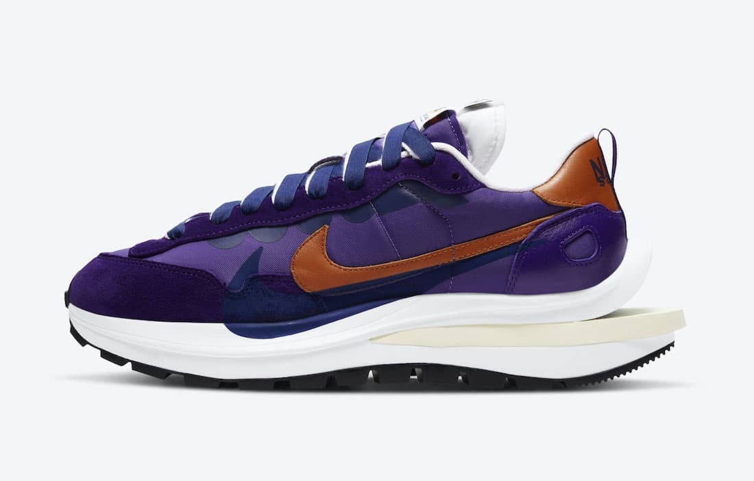 Sacai x Nike VaporWaffle "Dark Iris"