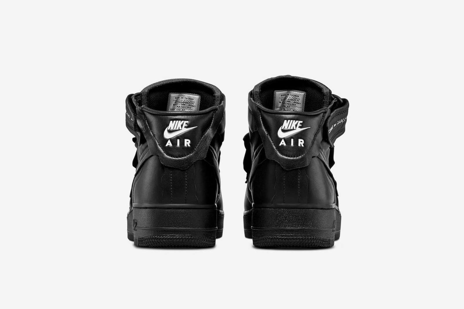 Comme des Garçons x Nike Air Force 1 Mid (Black)