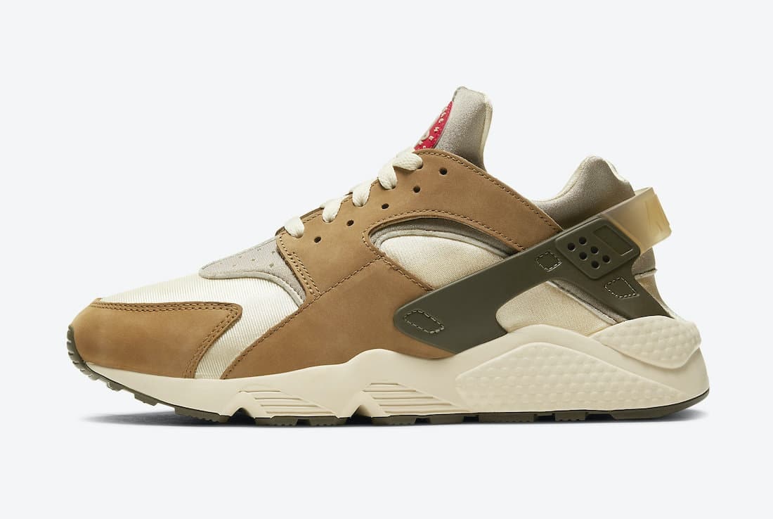 Stüssy x Nike Air Huarache “Desert Oak”