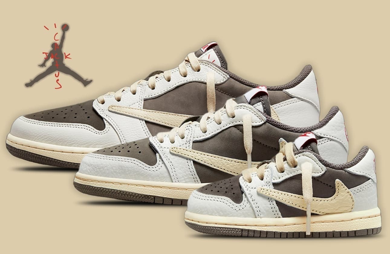 Sneaker Target: Travis Scott Air Jordan 1 Low "Reversed Mocha" 