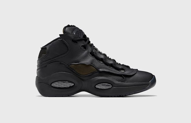 Maison Margiela x Reebok Question Mid "Memory Of" (Black)