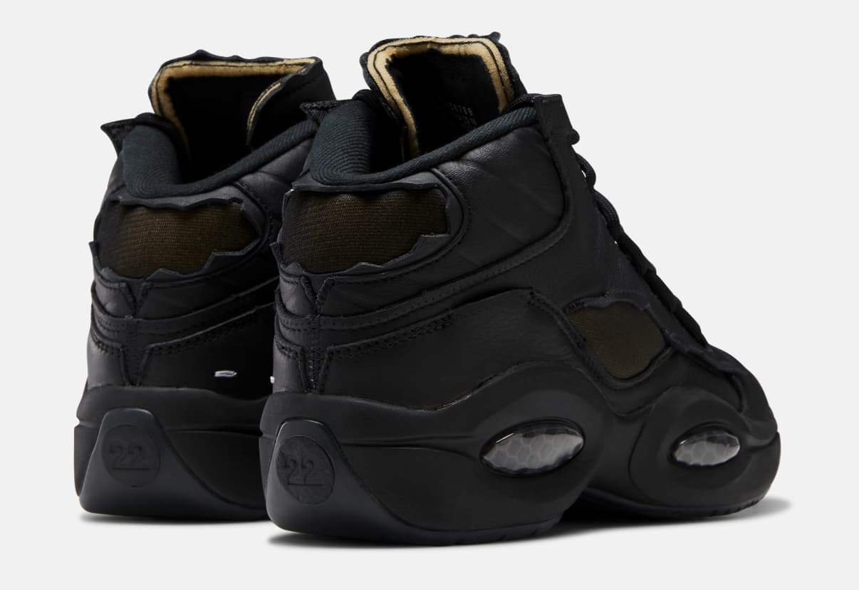 Maison Margiela x Reebok Question Mid "Memory Of" (Black)