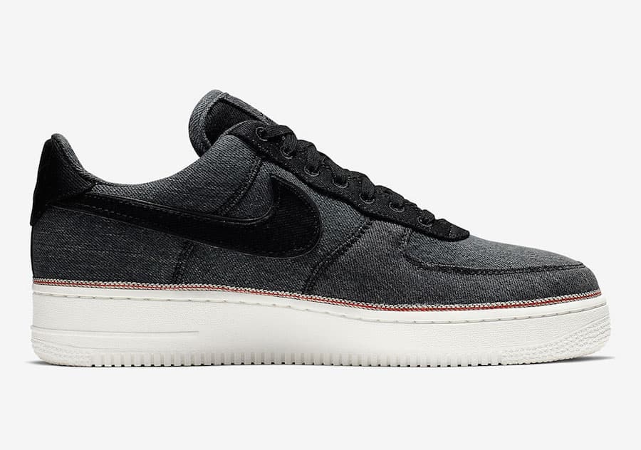 3x1 x Nike Air Force 1 Low "Black Denim"