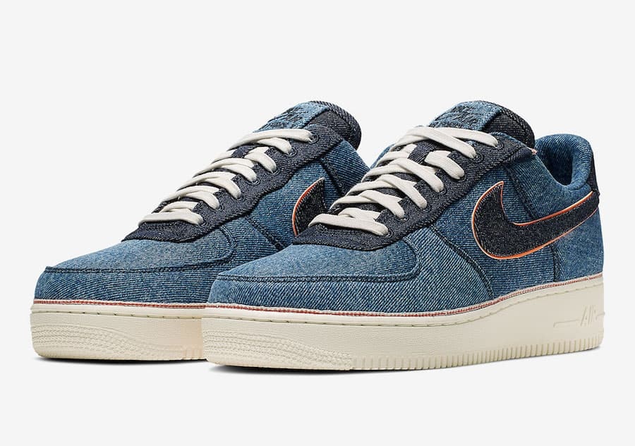 3x1 x Nike Air Force 1 Low "Stonewash Blue"