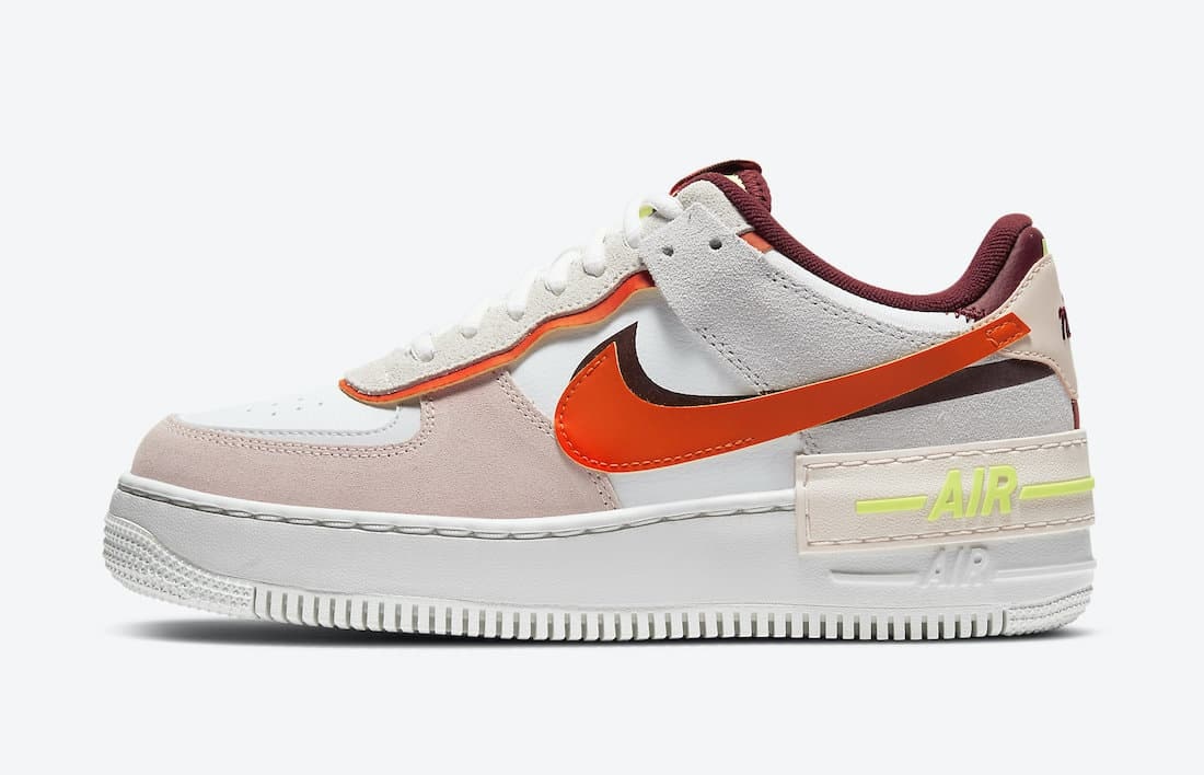 Nike Air Force 1 Shadow (Red/Orange)