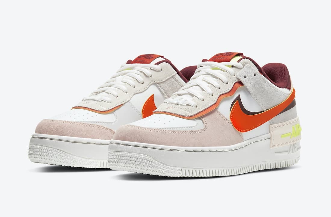 Nike Air Force 1 Shadow (Red/Orange)