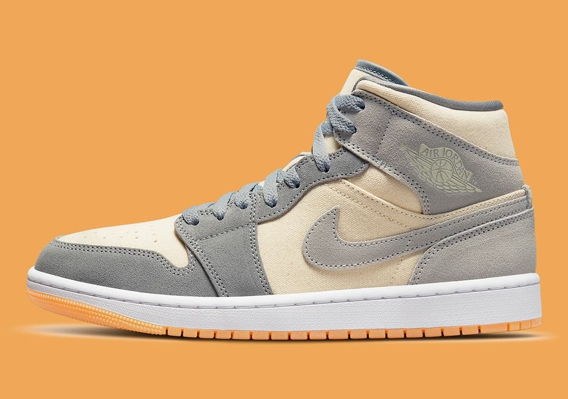 Air Jordan 1 Mid "Coconut Milk/Particle Grey"