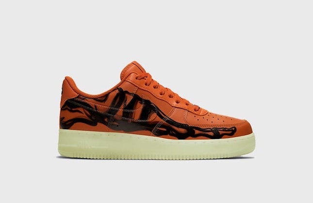 Nike Air Force 1 Low QS "Skeleton" (Orange)