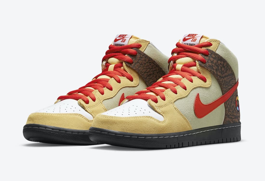 Color Skates x Nike SB Dunk High “Kebab and Destroy”