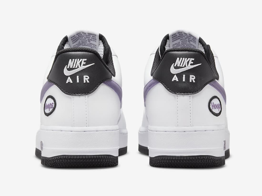 Nike Air Force 1 Low “Hoops” (White/Canyon Purple)