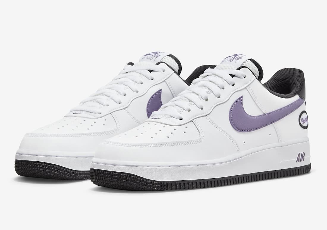 Nike Air Force 1 Low “Hoops” (White/Canyon Purple)