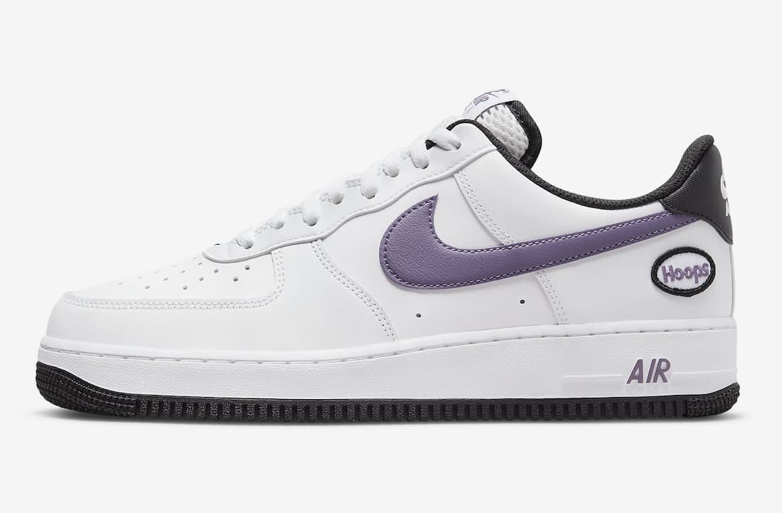 Nike Air Force 1 Low “Hoops” (White/Canyon Purple)
