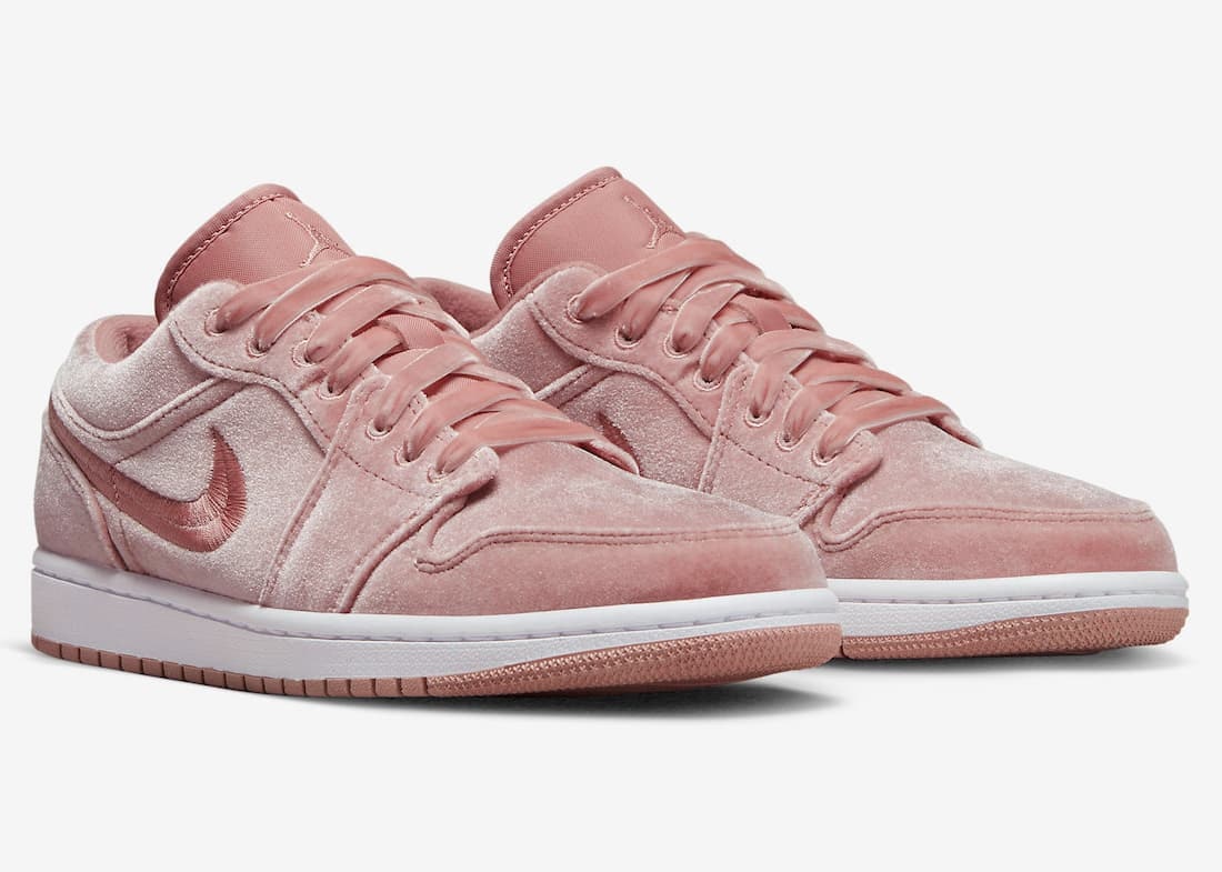 Air Jordan 1 Low "Pink Velvet"