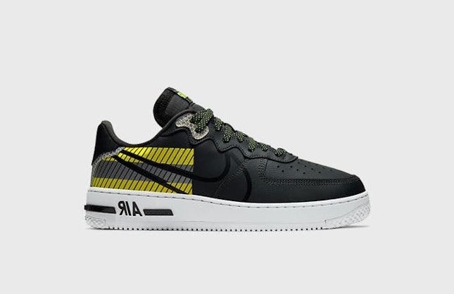 3M x Nike Air Force 1 React (Black)