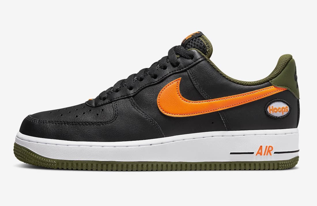 Nike Air Force 1 Low “Hoops” (Black/University Gold)