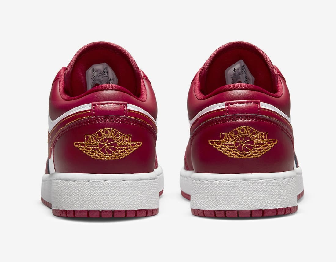 Air Jordan 1 Low GS "Cardinal Red"