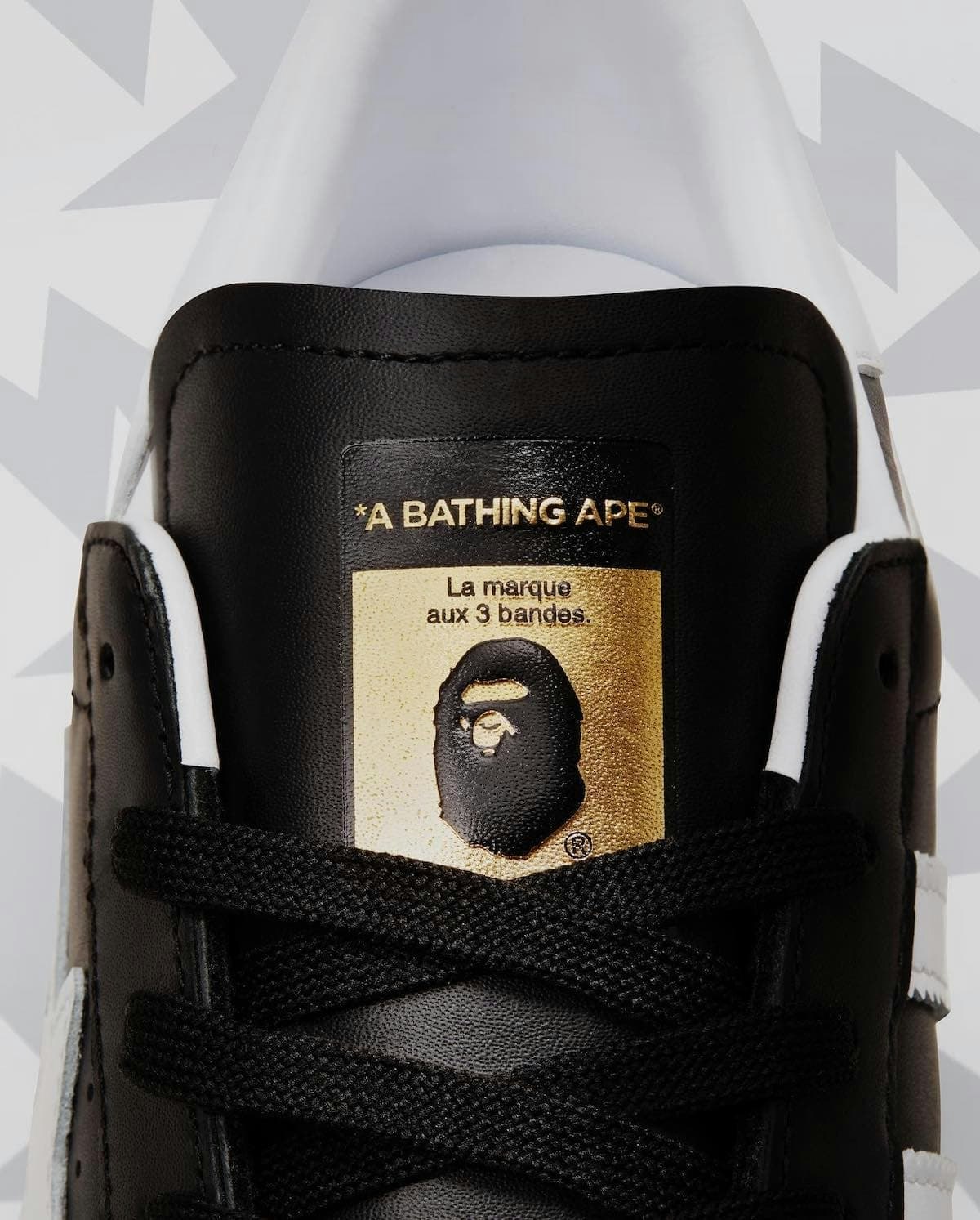 BAPE x adidas Superstar “Black” 