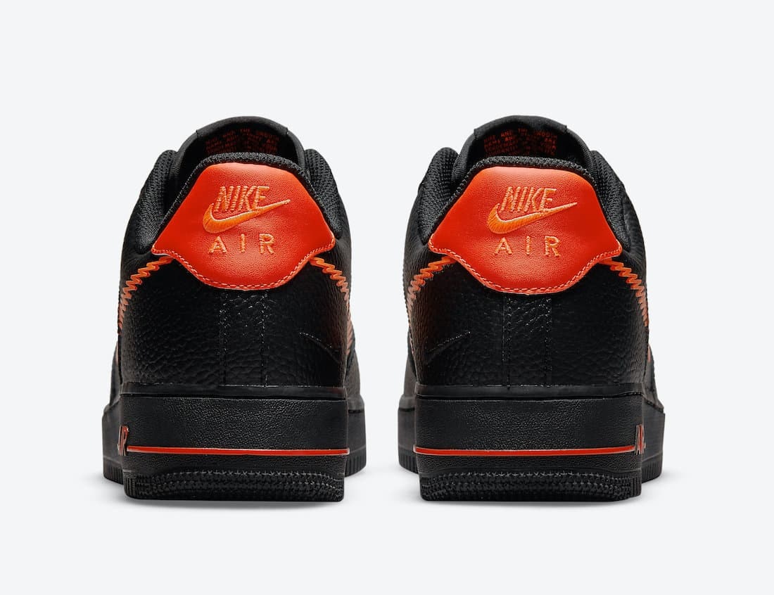 Nike Air Force 1 Low "Zig Zag" (Black/Orange)