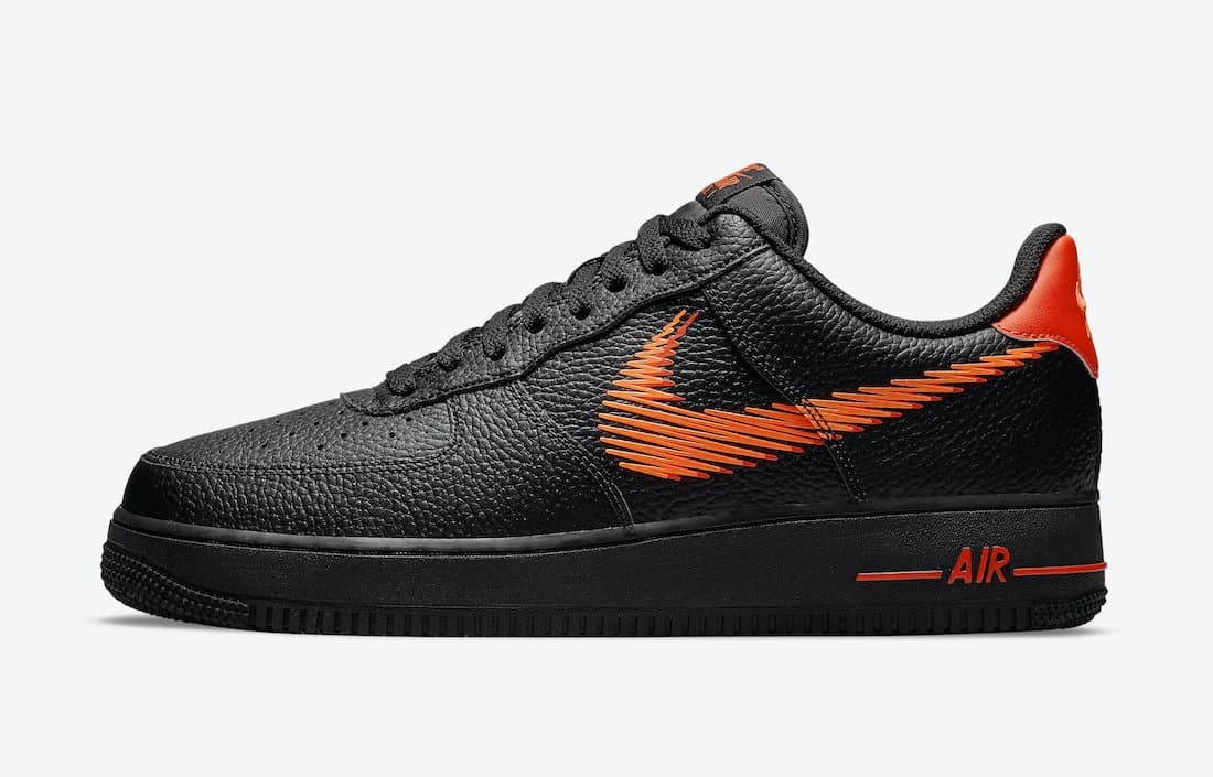 Nike Air Force 1 Low "Zig Zag" (Black/Orange)