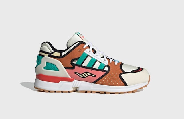 The Simpsons x adidas ZX 10000 "Krusty Burger"