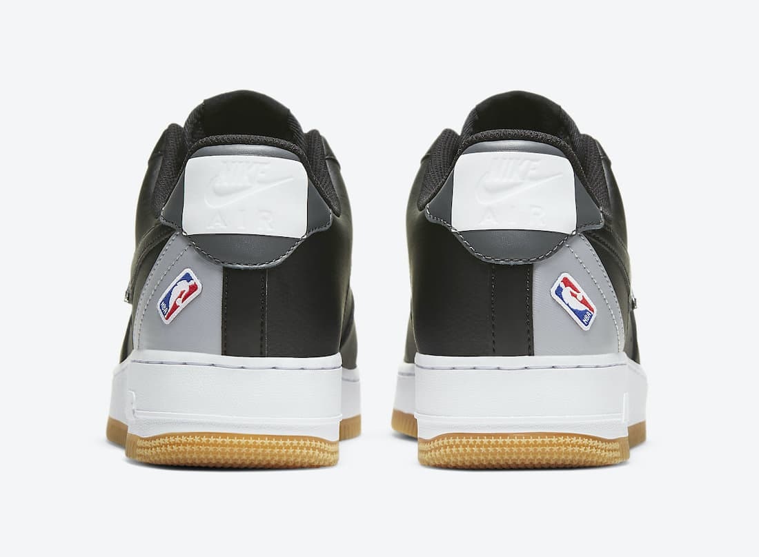 NBA x Nike Air Force 1 Low "NBA Pack" (Black)