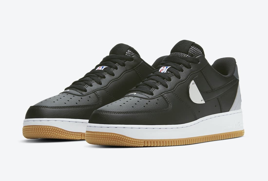 NBA x Nike Air Force 1 Low "NBA Pack" (Black)