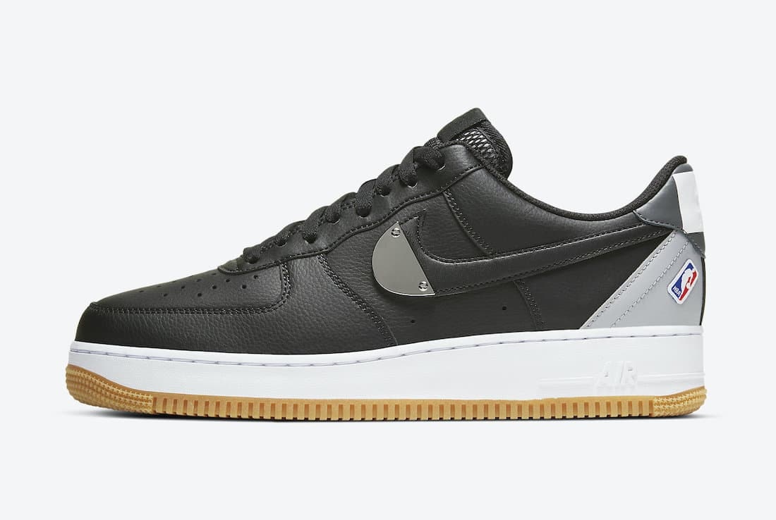 NBA x Nike Air Force 1 Low "NBA Pack" (Black)