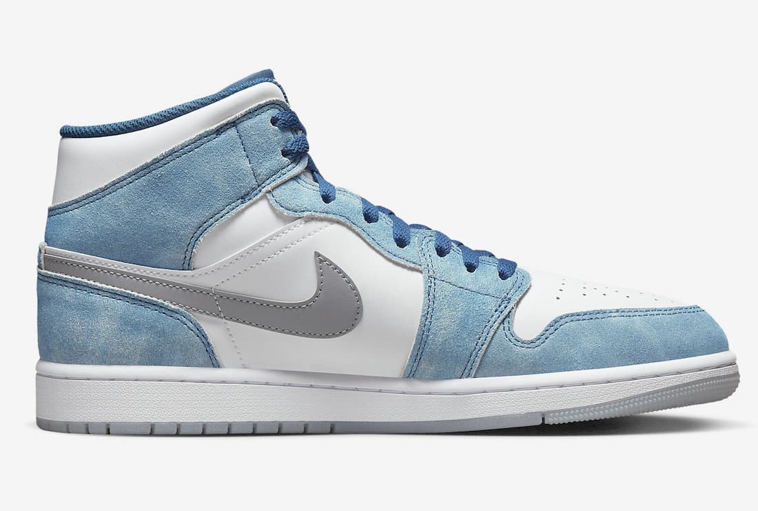 Air Jordan 1 Mid "Dusty Blue"