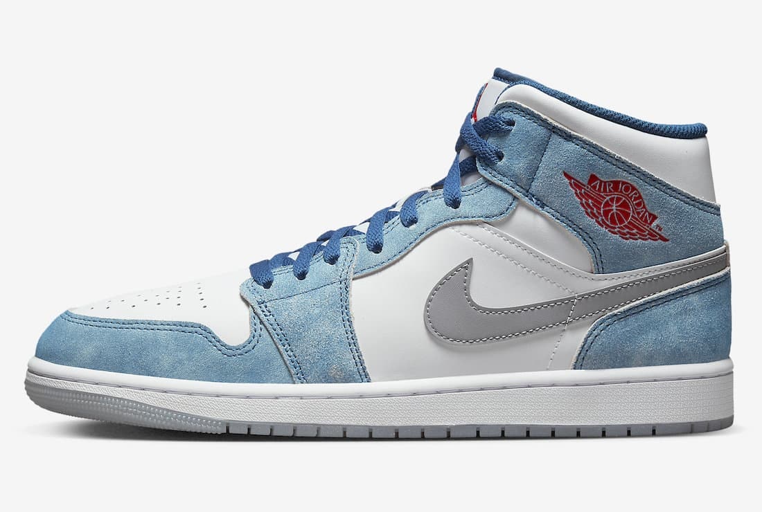 Air Jordan 1 Mid "Dusty Blue"