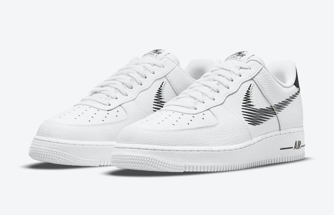 Nike Air Force 1 Low "Zig Zag" (Black/White)