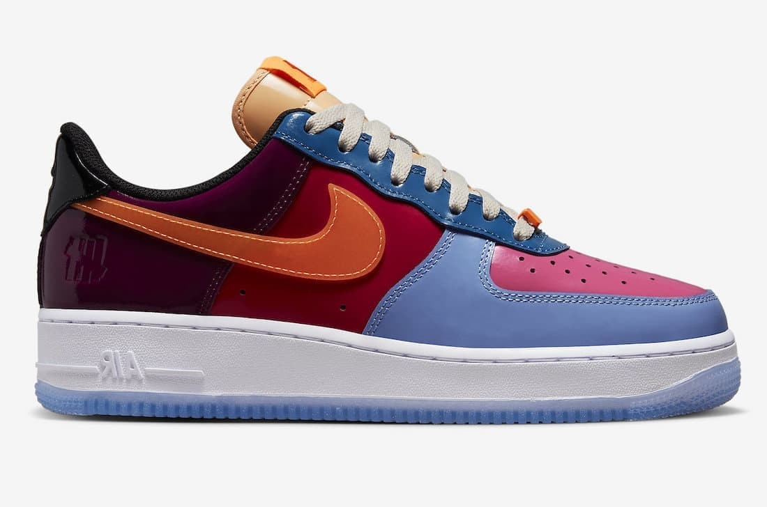 Undefeated x Nike Air Force 1 Low "Multicolor"