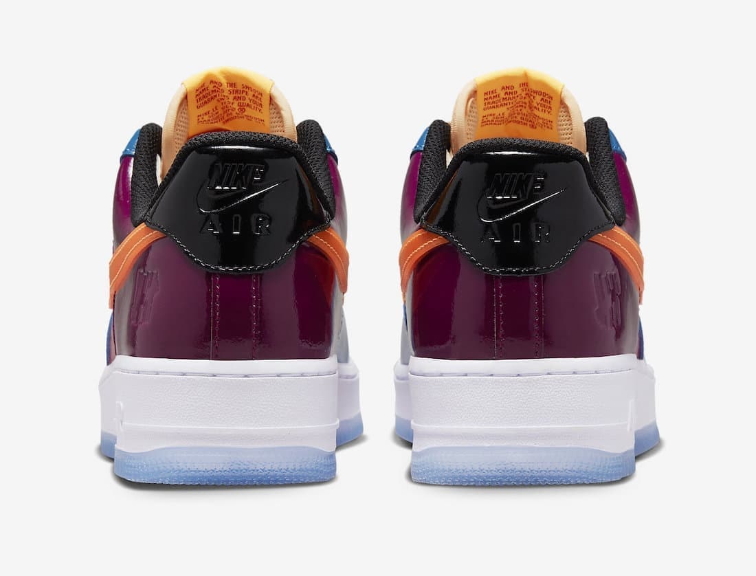 Undefeated x Nike Air Force 1 Low "Multicolor"