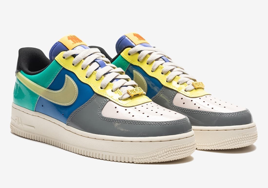 Undefeated x Nike Air Force 1 Low "Green Tail"