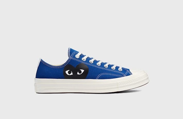 Comme des Garçons x Converse Chuck 70 Low "Blue Quartz"