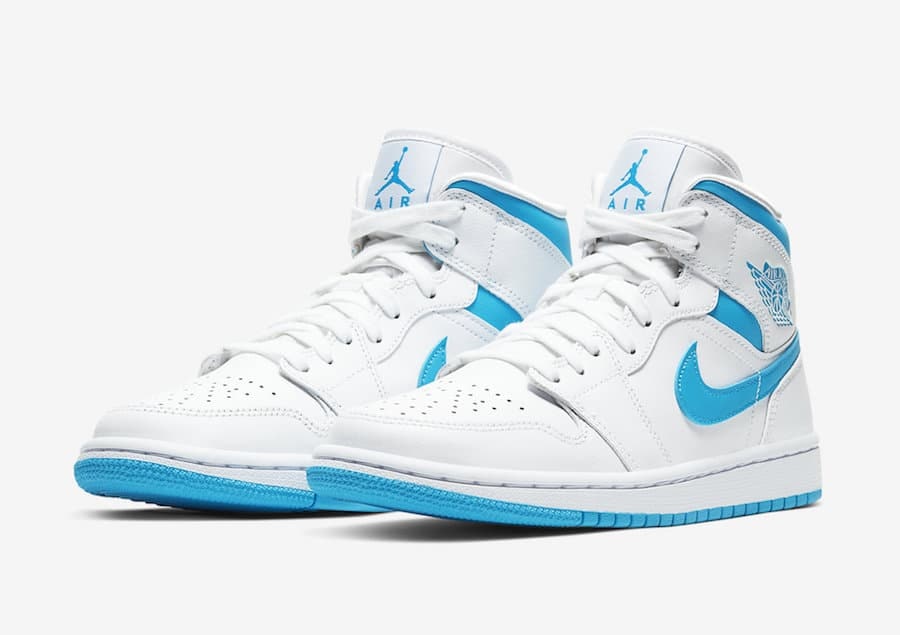 Air Jordan 1 Mid Wmns "UNC"