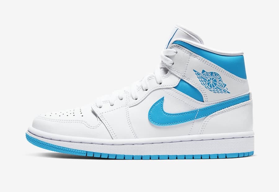 Air Jordan 1 Mid Wmns "UNC"