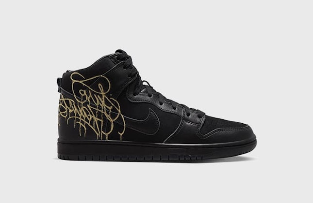 FAUST x Nike SB Dunk High "Black Gold" FAUST x Nike SB Dunk High "Black Gold"