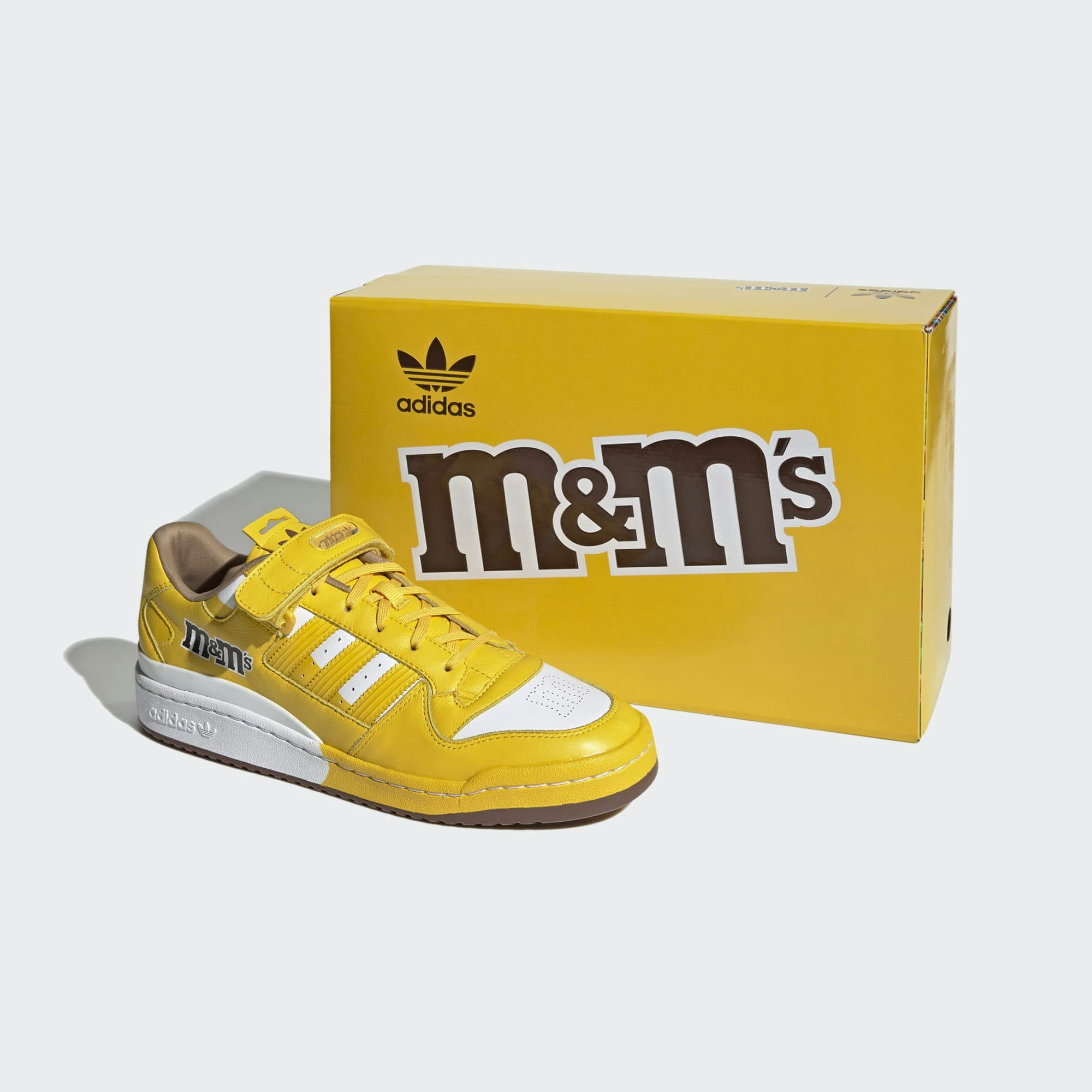 M&M’s x adidas Forum Low "Laser Yellow"