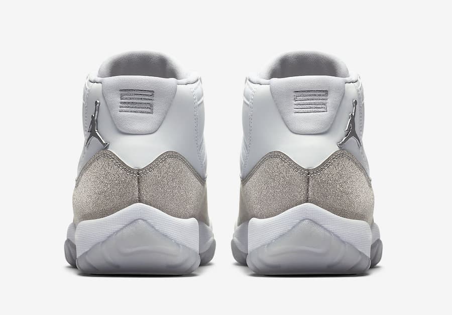 Jordan 11 silver hot sale