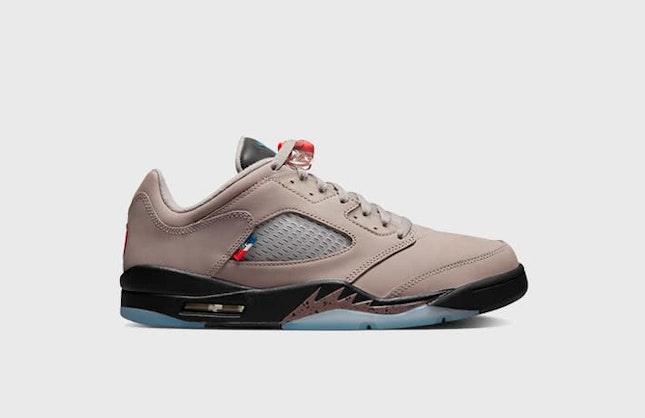 PSG x Air Jordan 5 Low "Bright Crimson"