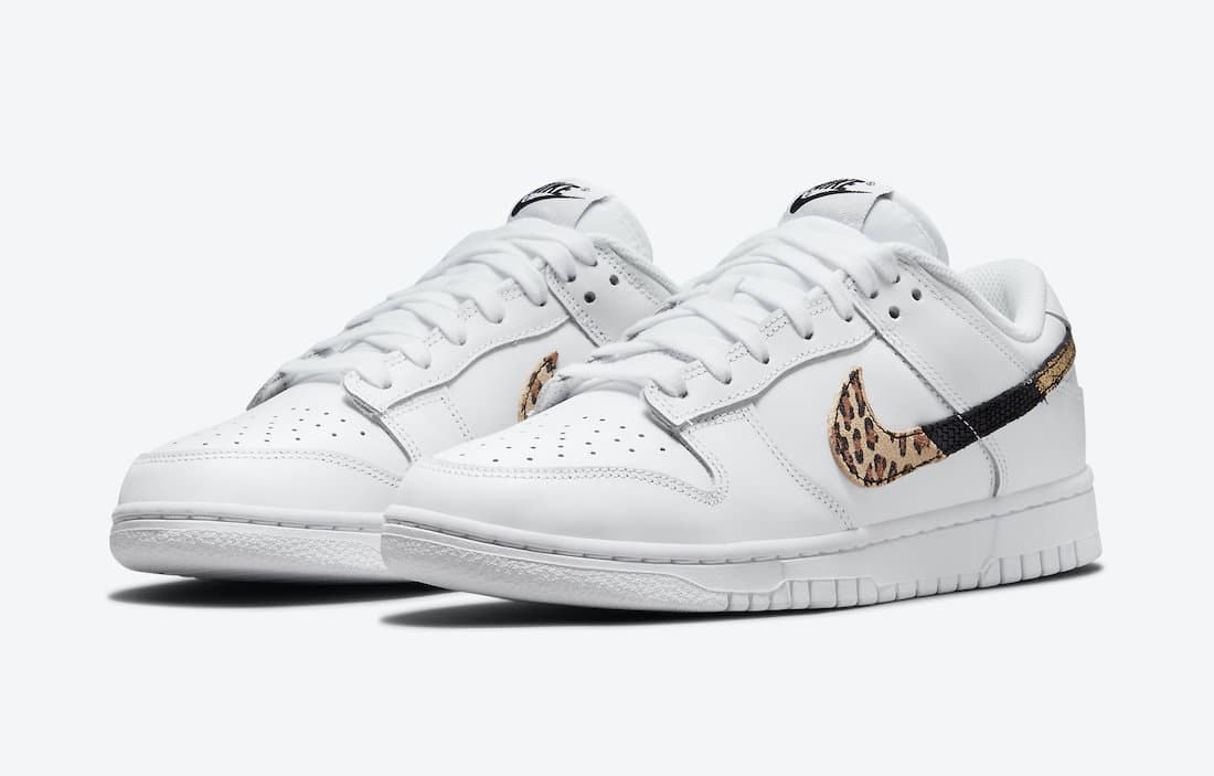 Nike Dunk Low "White Leopard"