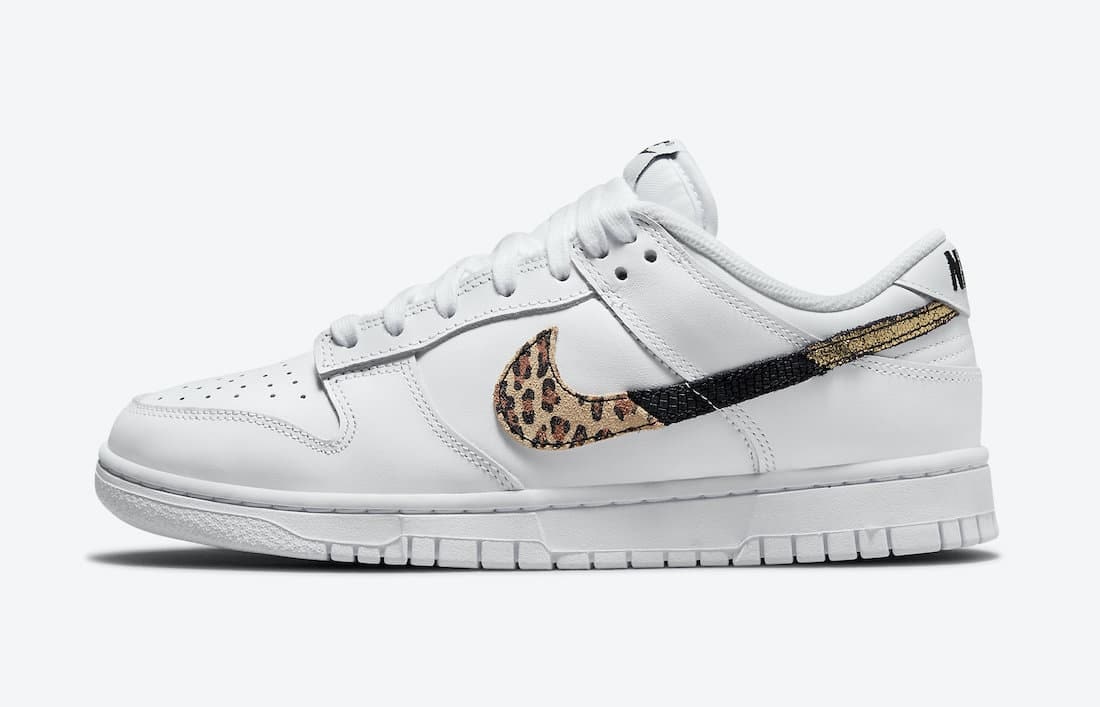 Nike Dunk Low "White Leopard"