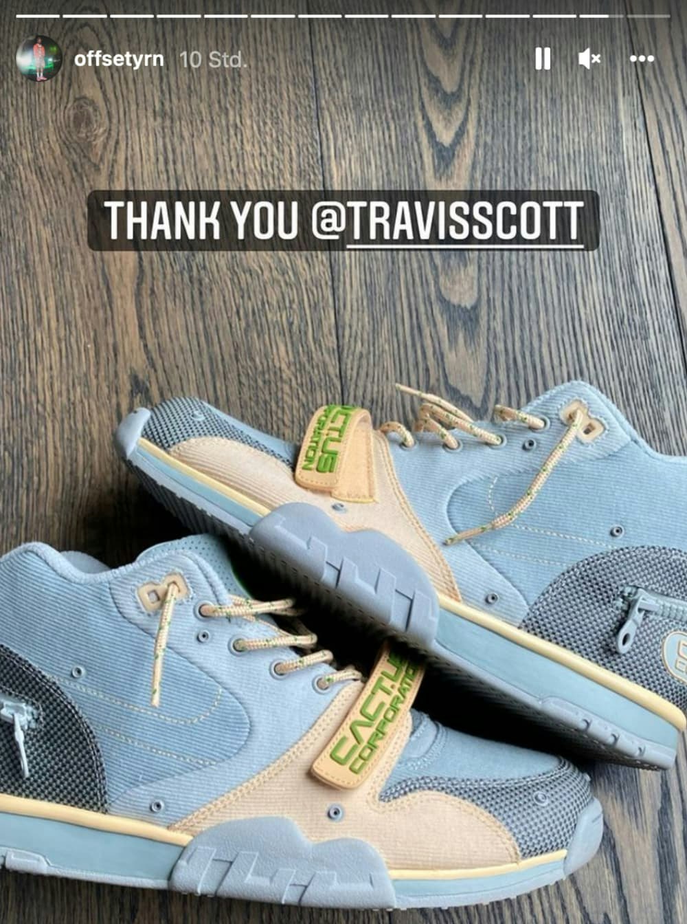 Travis Scott x Nike Air Trainer 1 