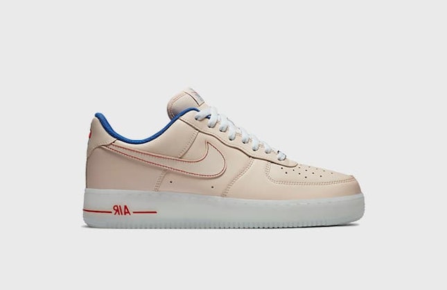 Nike Air Force 1 (Beige/Red/White)