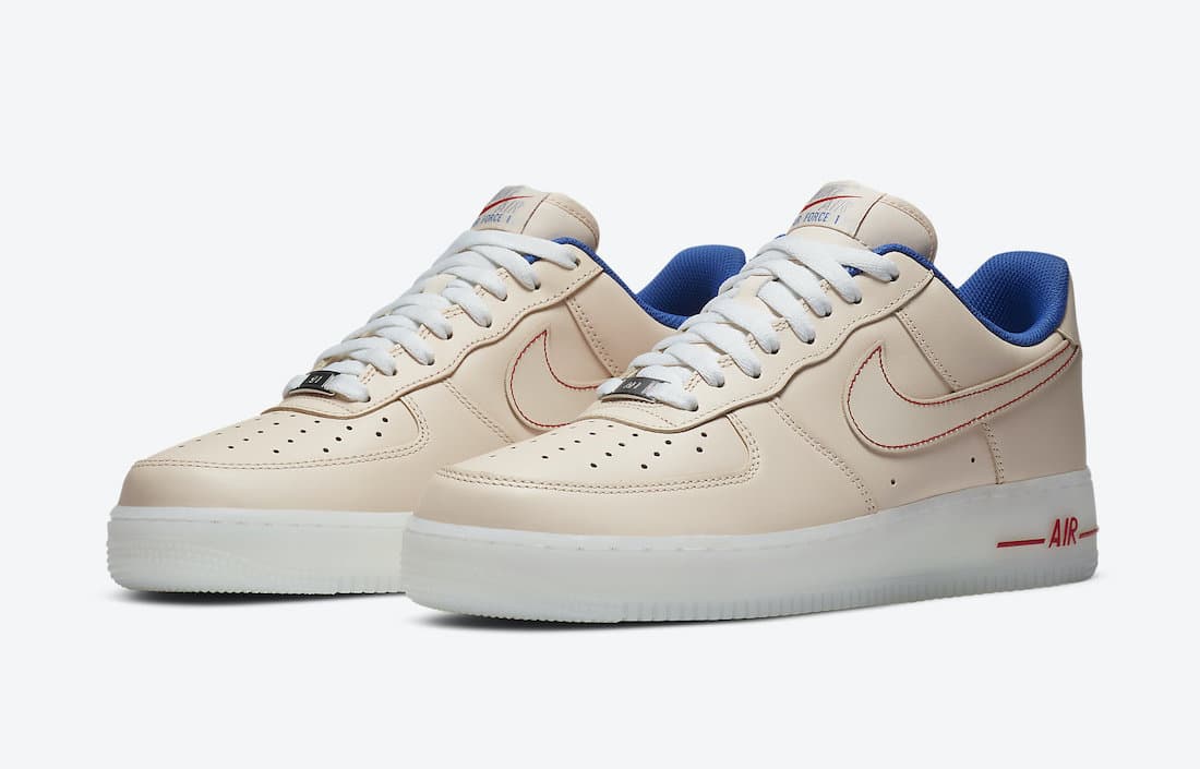 Tan and blue air force 1 hotsell