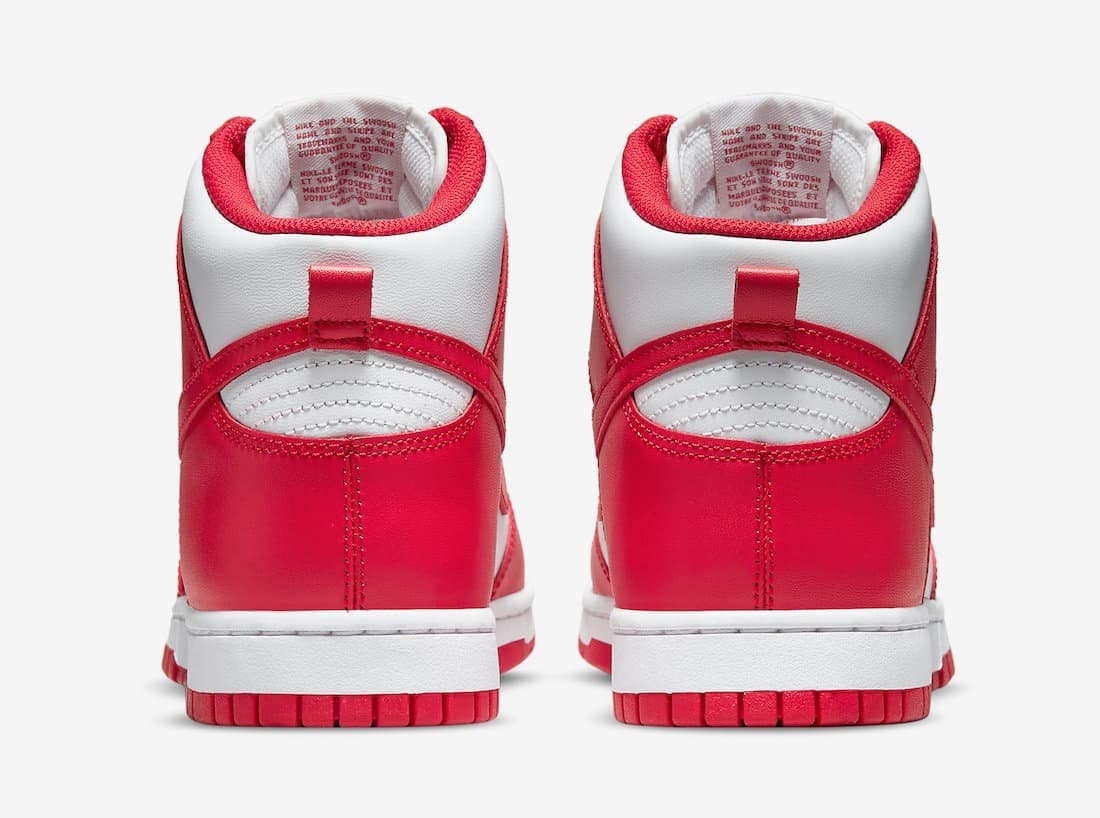 Nike Dunk High "University Red"