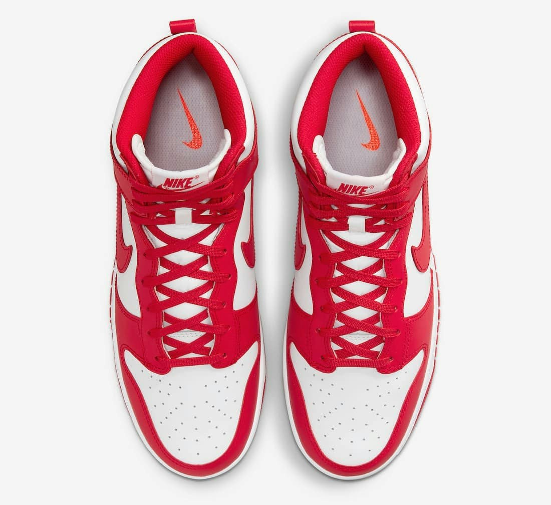 Nike Dunk High "University Red"