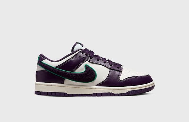 Nike Dunk Low "Chenille Swoosh" (Grand Purple)