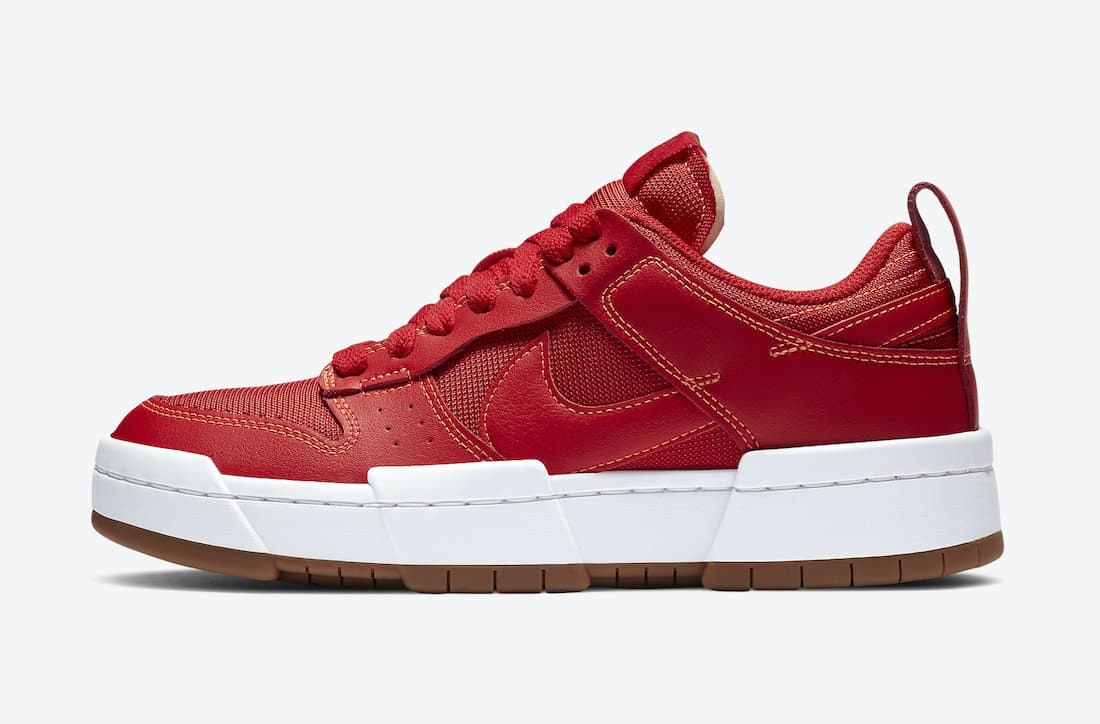 Nike Dunk Low Disrupt (Red/White)